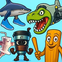 Italian Brainrot: Animals Merge Puzzle